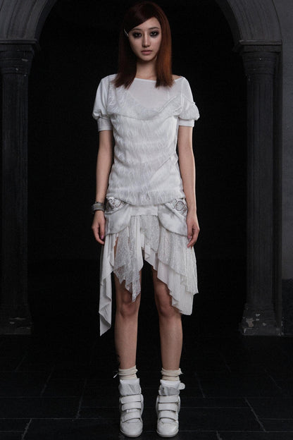 Retro Lace Swing Tee