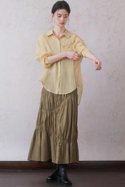 Morning Ruffled Sun Shirt