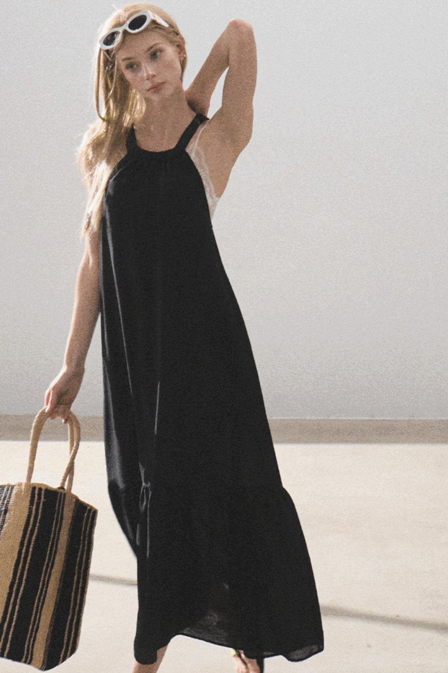 Graceful Halter Dress