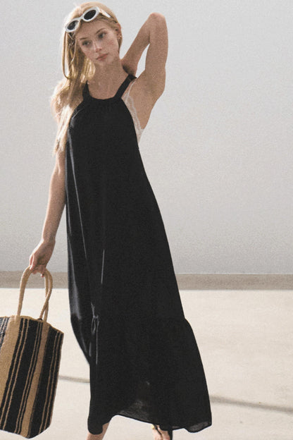 Graceful Halter Dress