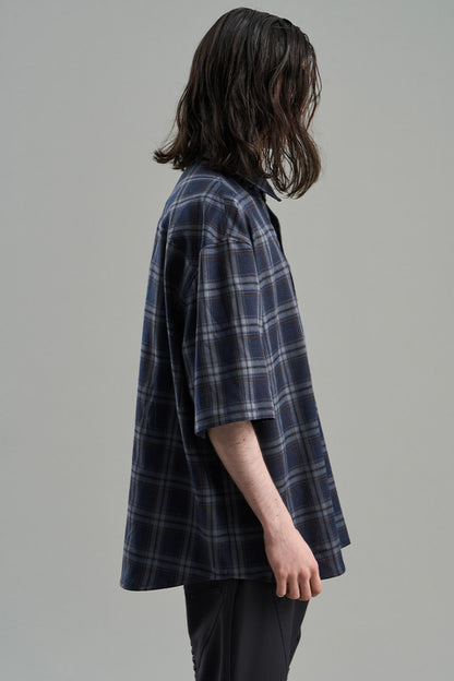 Luxury Studded Plaid Shirt