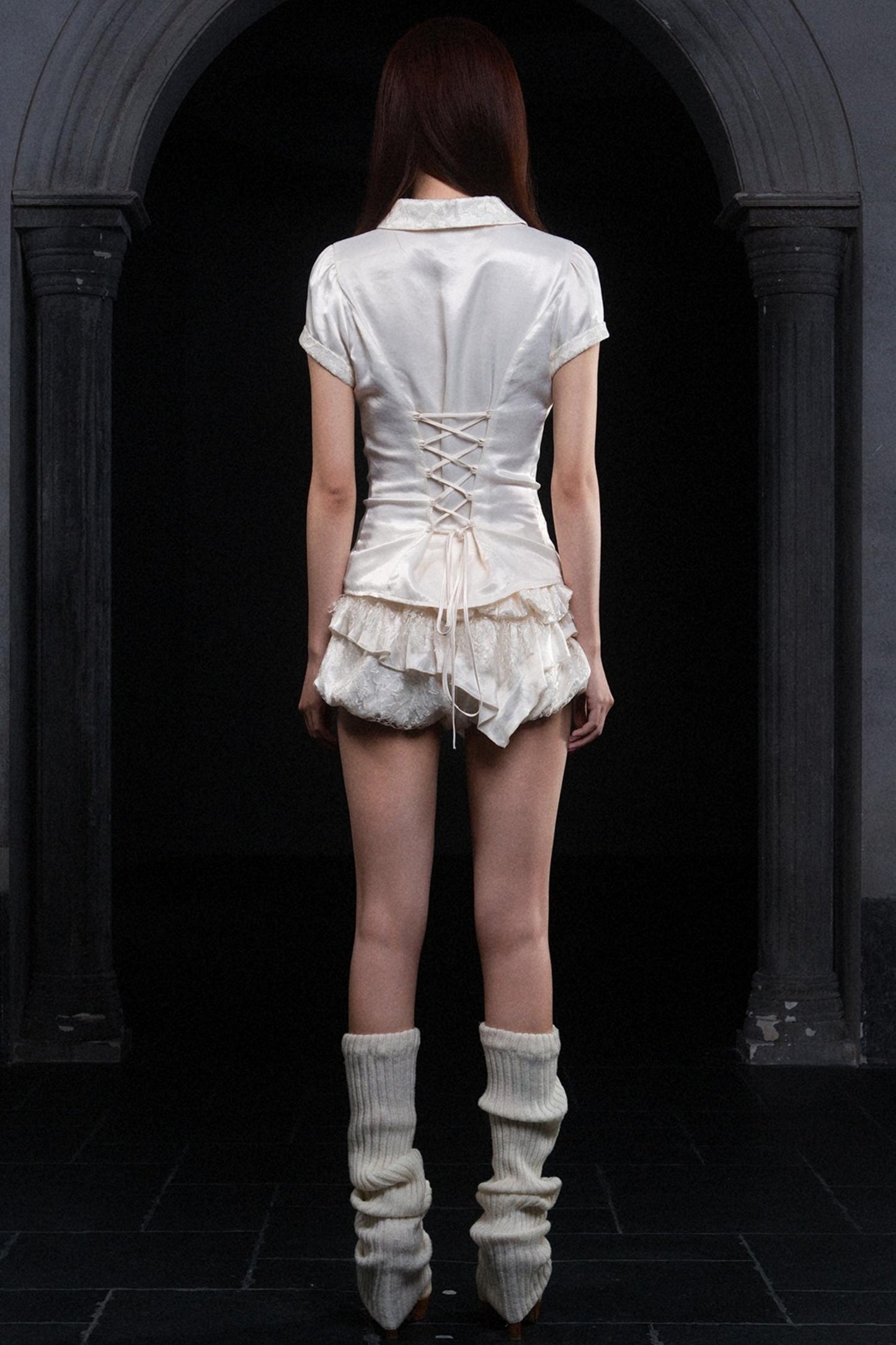 Punk Lace Mini Skirt