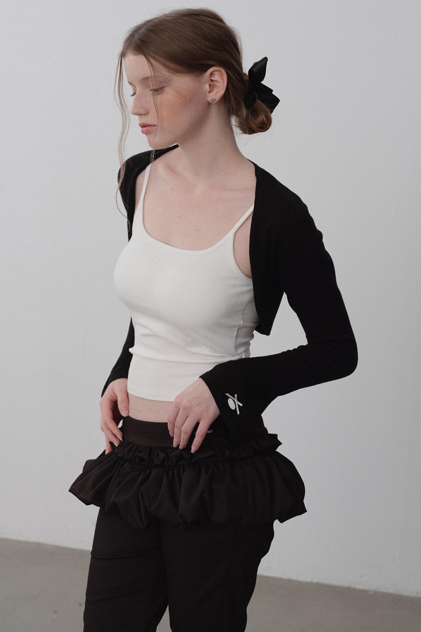 Cozy Merino Wool Flare Sleeve Cardigan