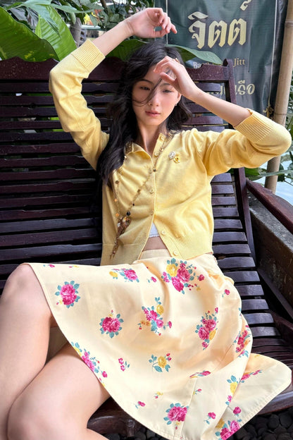 Striped V-Neck Vacation T-Shirt