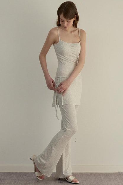 Sparkle Rhinestone Camisole & Micro Pants Set