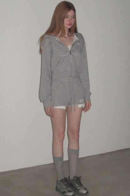 Gray Vintage Hoodie Set-Up