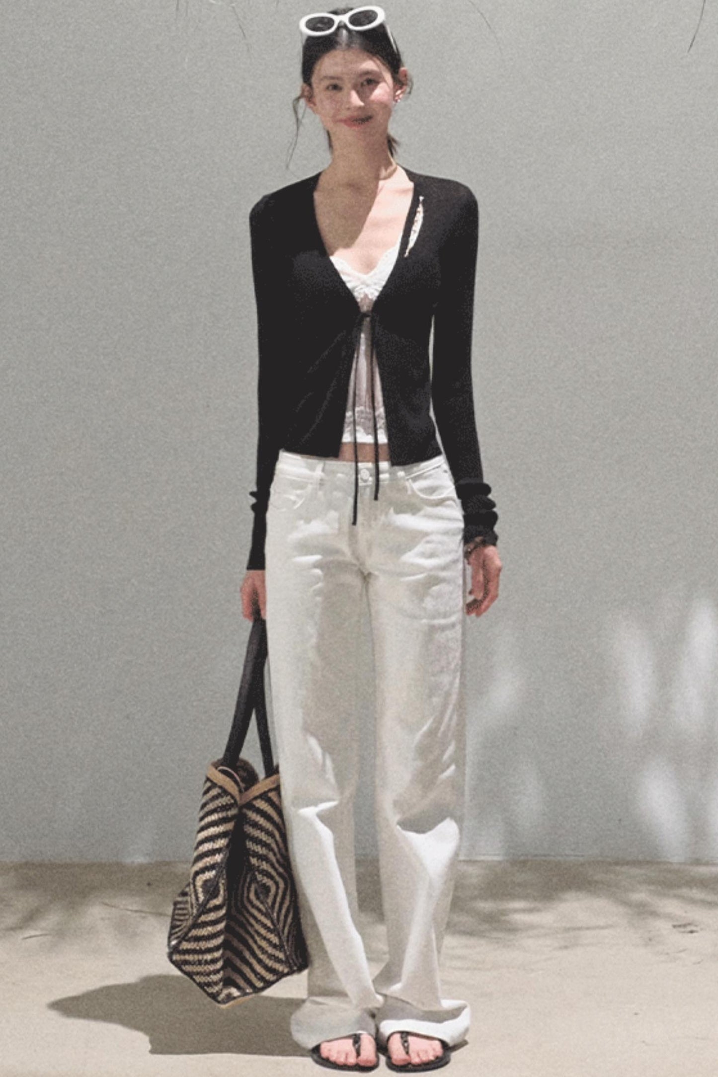 Chic Cow Print Jeans