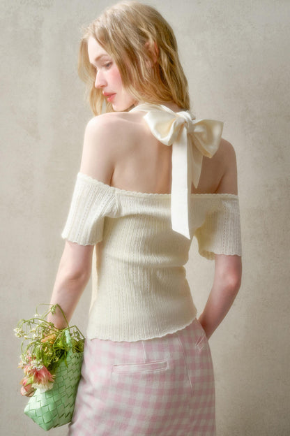 Summer One-Shoulder Cardigan