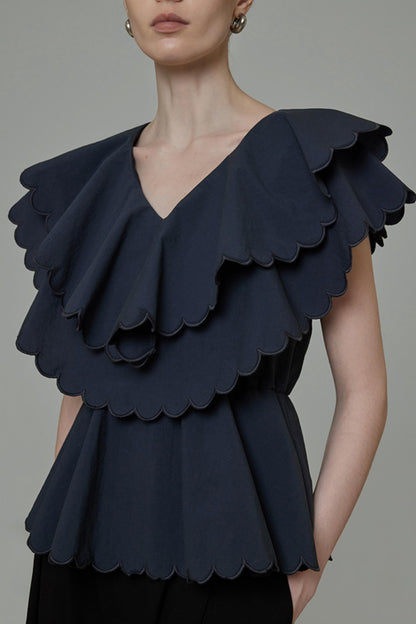 Summer Ruffle Blouse