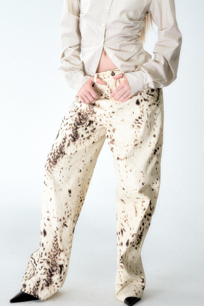 Wild Spice Wide-Leg Jeans