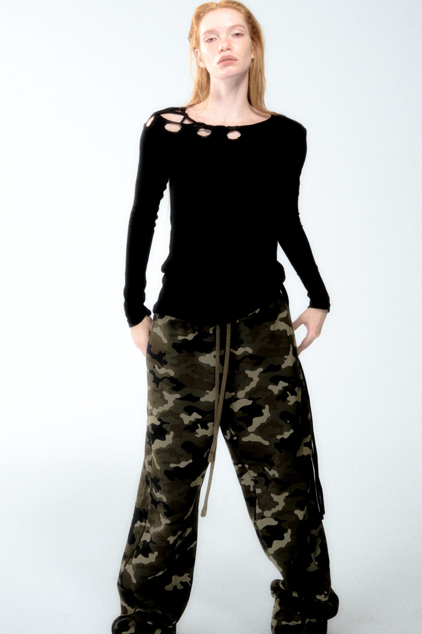 Slim One-Shoulder Top