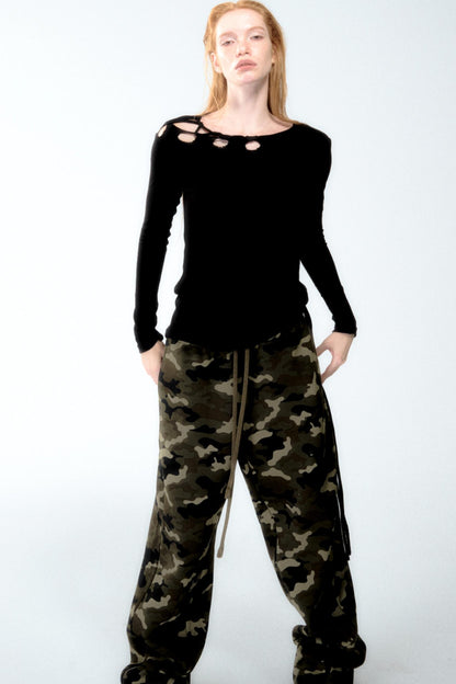 Slim One-Shoulder Top