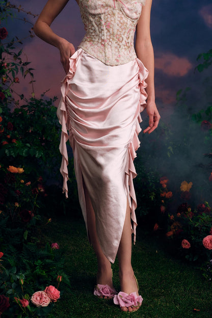 Starry Flower Corset & Skirt Set-Up