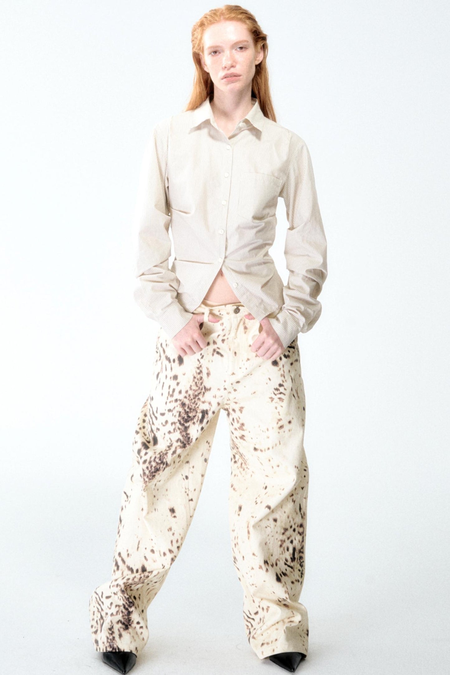 Wild Spice Wide-Leg Jeans