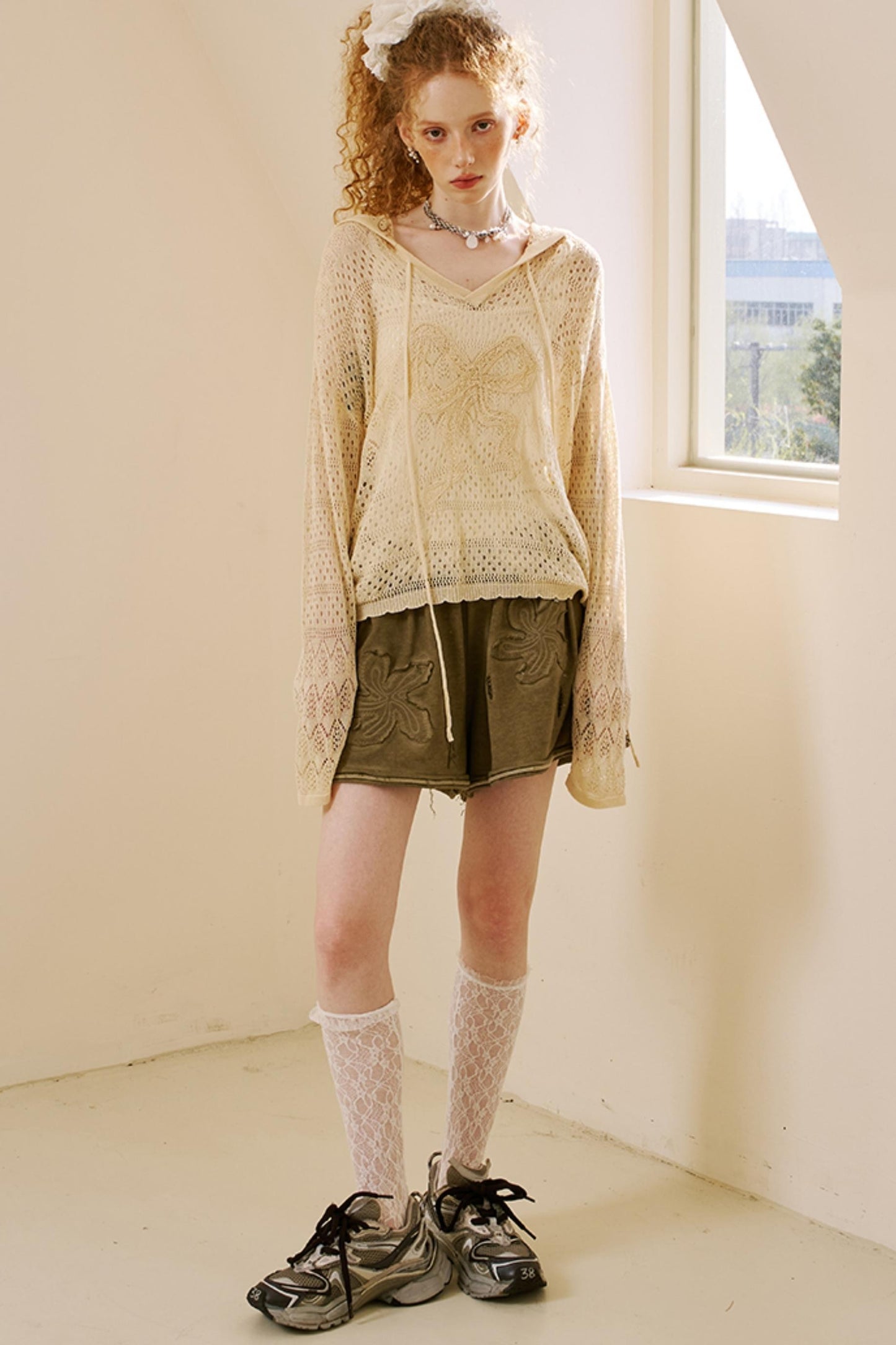 Relaxed Floral Sweatpants