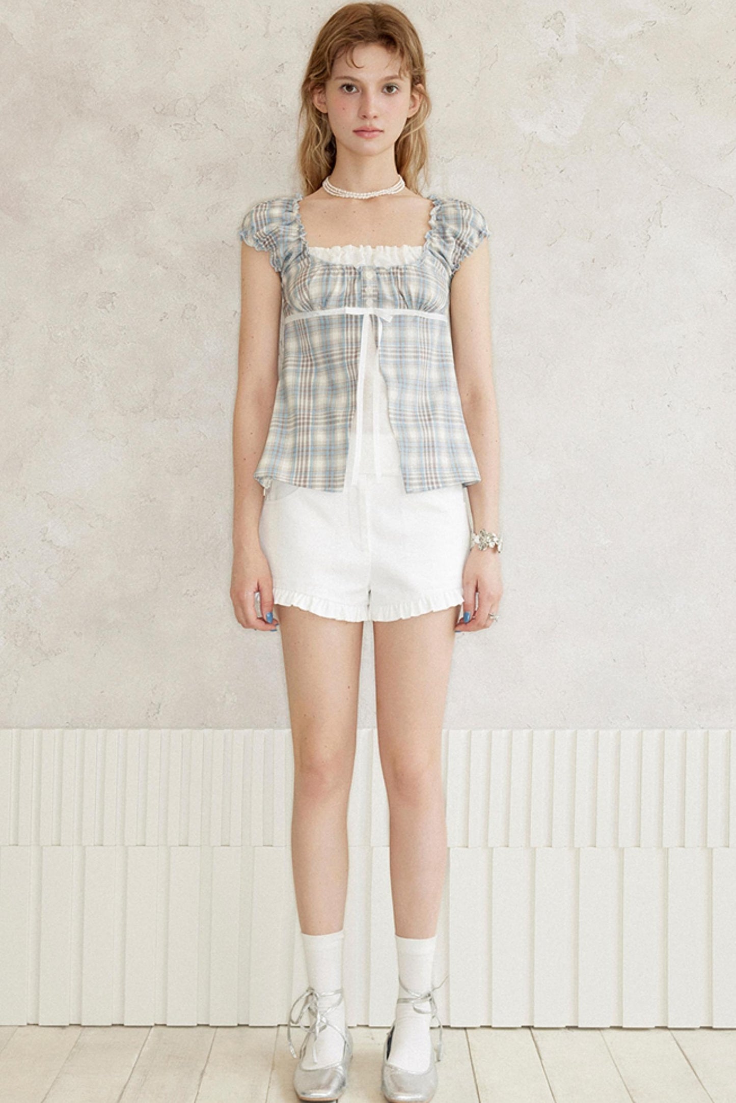 Slim Color Block Shirt