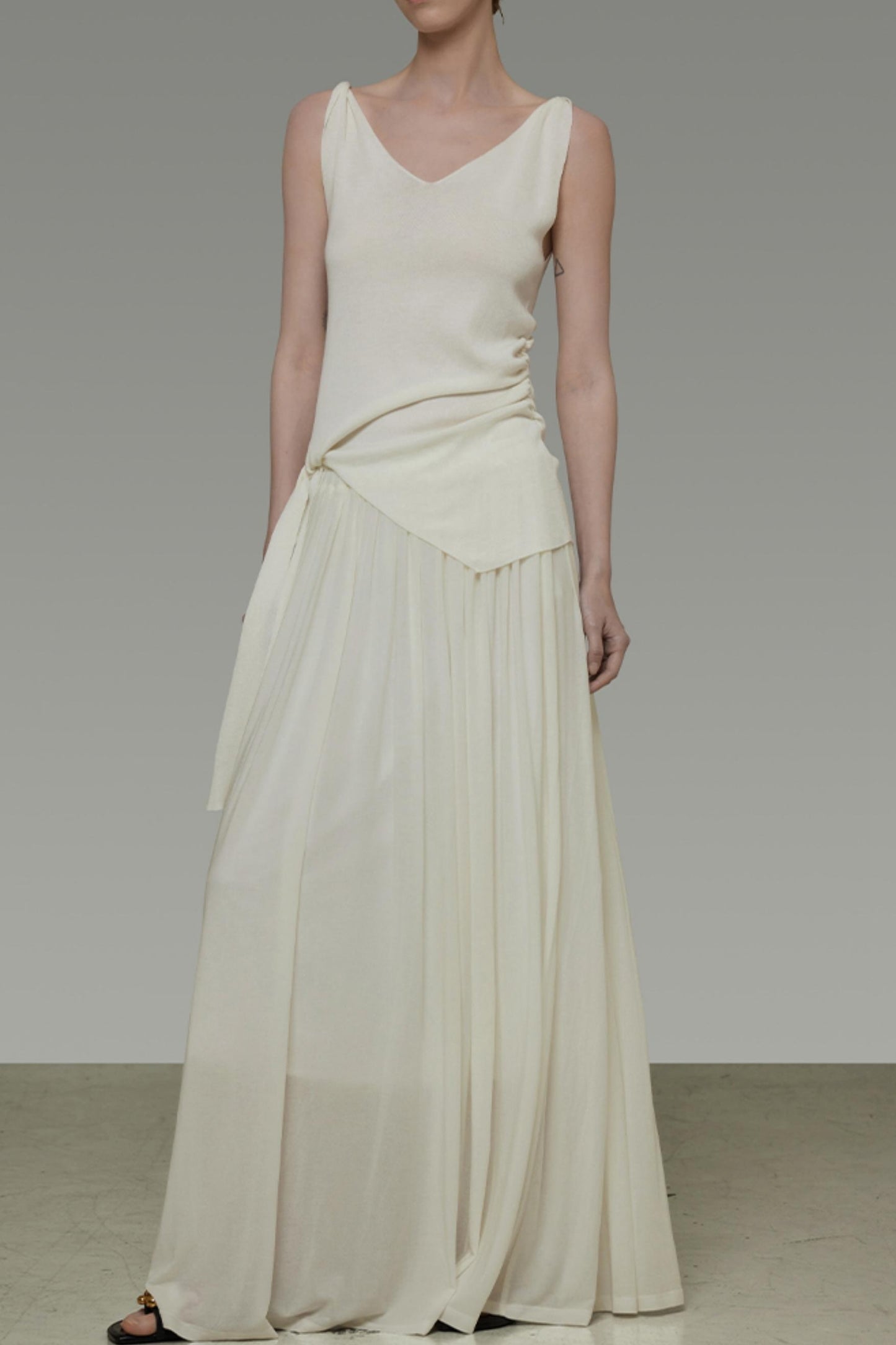 Flowing Pleated Skirt