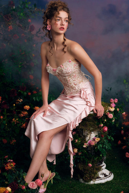 Starry Flower Corset & Skirt Set-Up