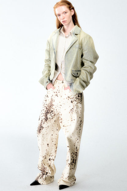 Wild Spice Wide-Leg Jeans