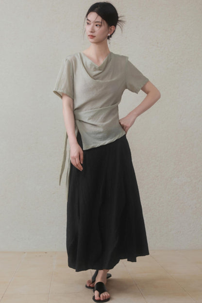 Summer Breeze Tencel Blouse