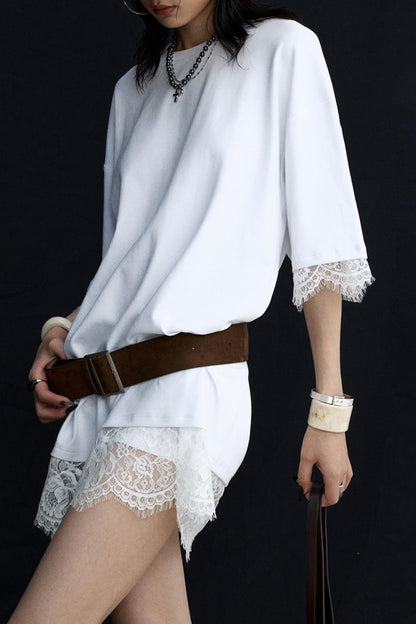 Vintage Distressed Square Buckle Waist Seal