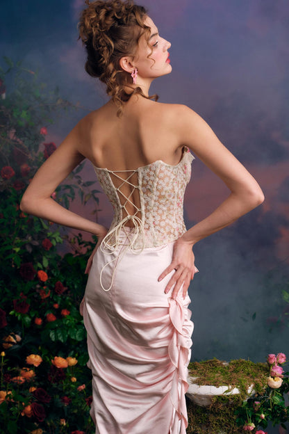 Starry Flower Corset & Skirt Set-Up
