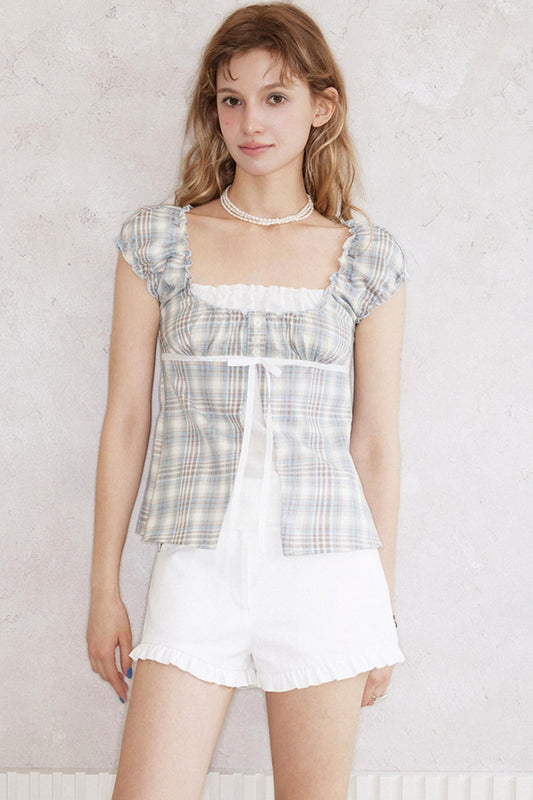 Slim Color Block Shirt