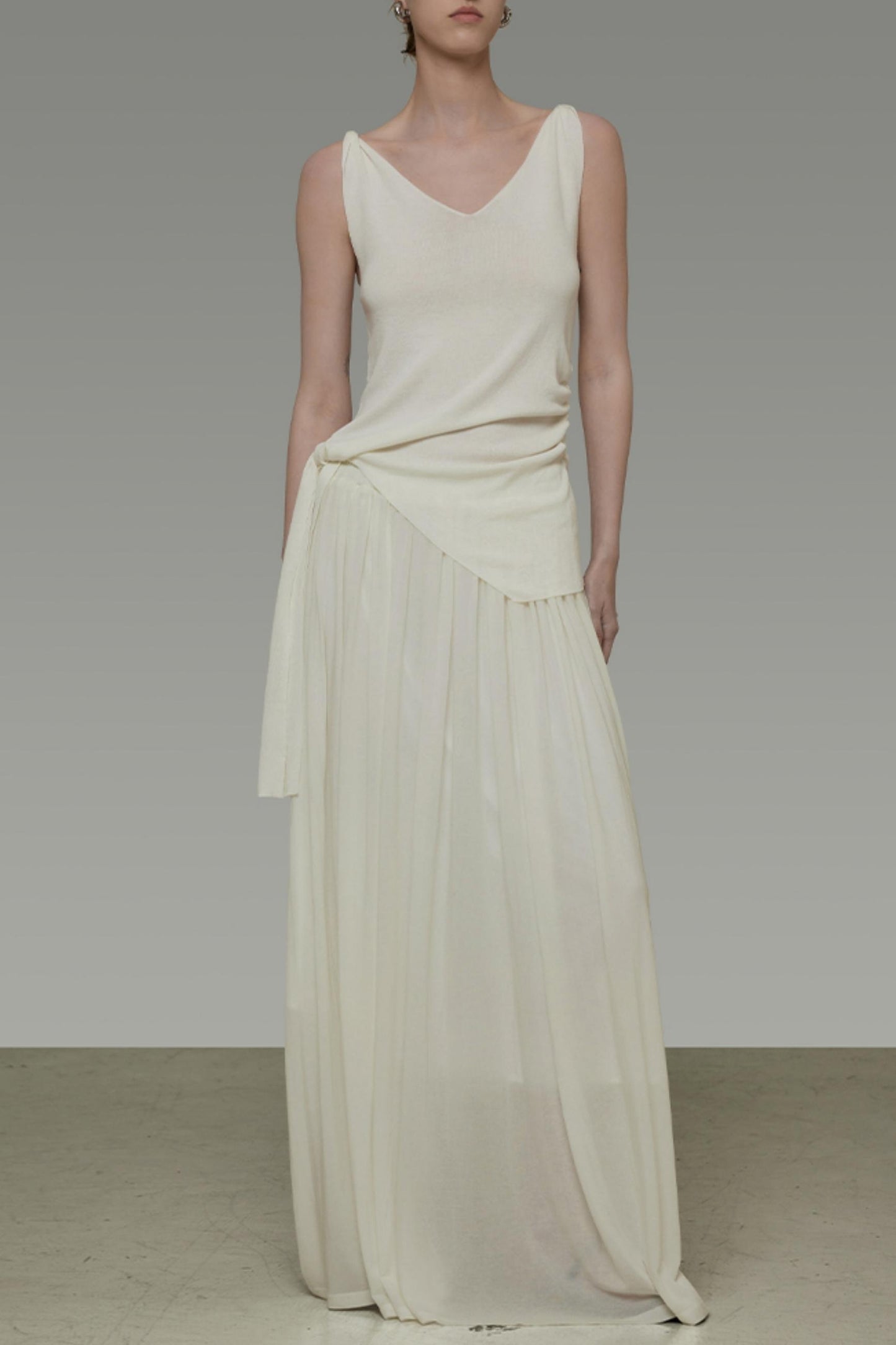 Flowing Pleated Skirt