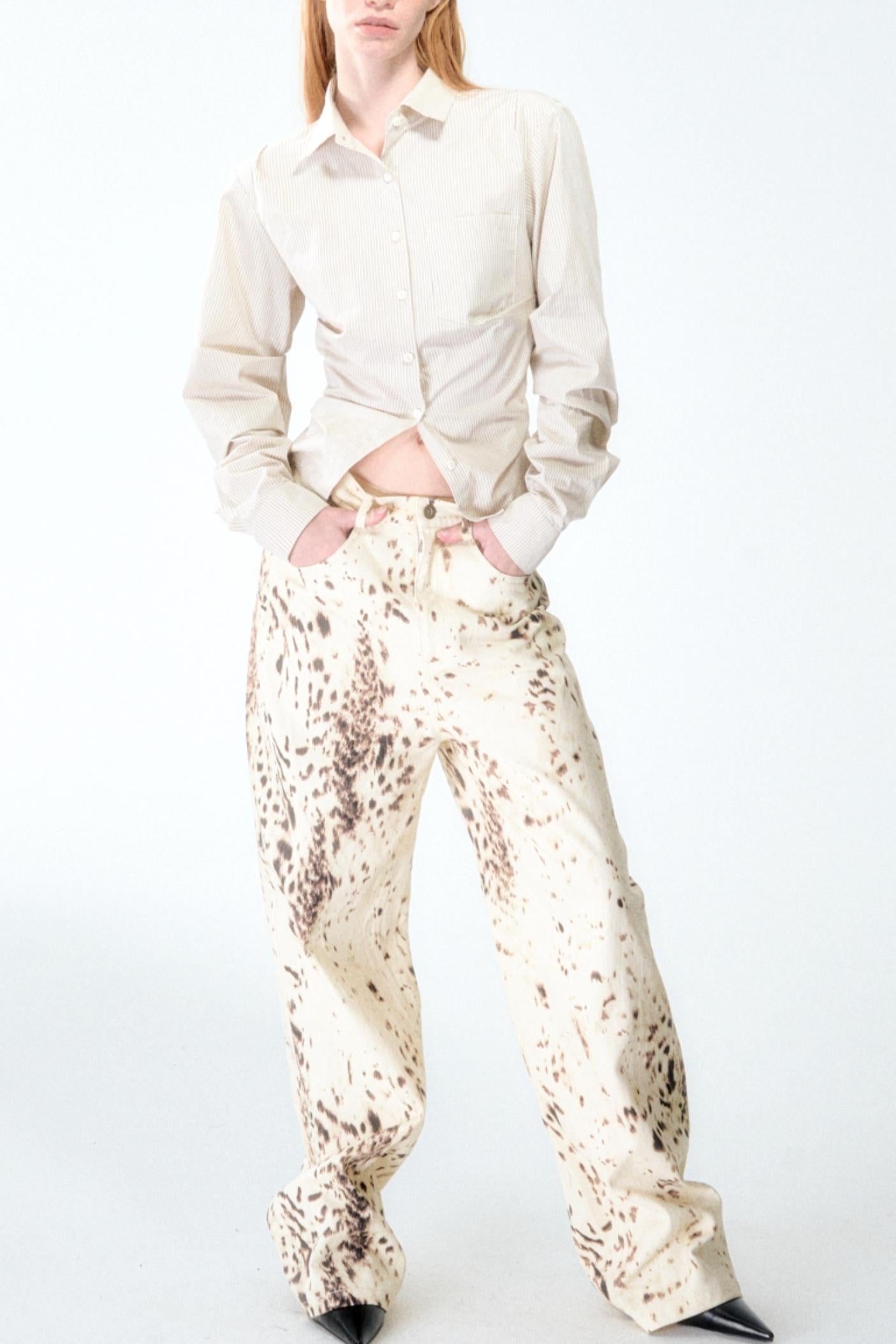 Wild Spice Wide-Leg Jeans