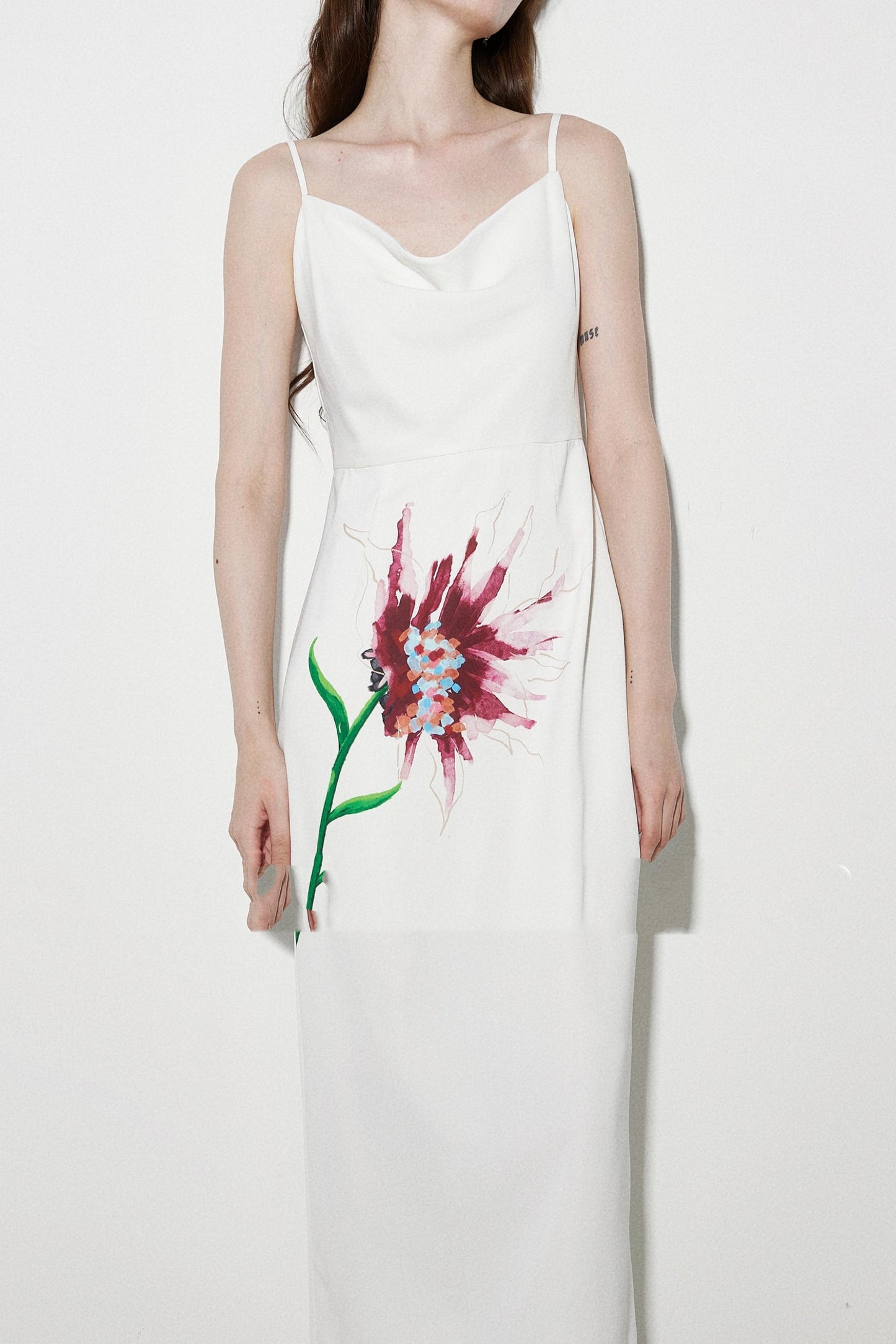 Backless Halter Dress