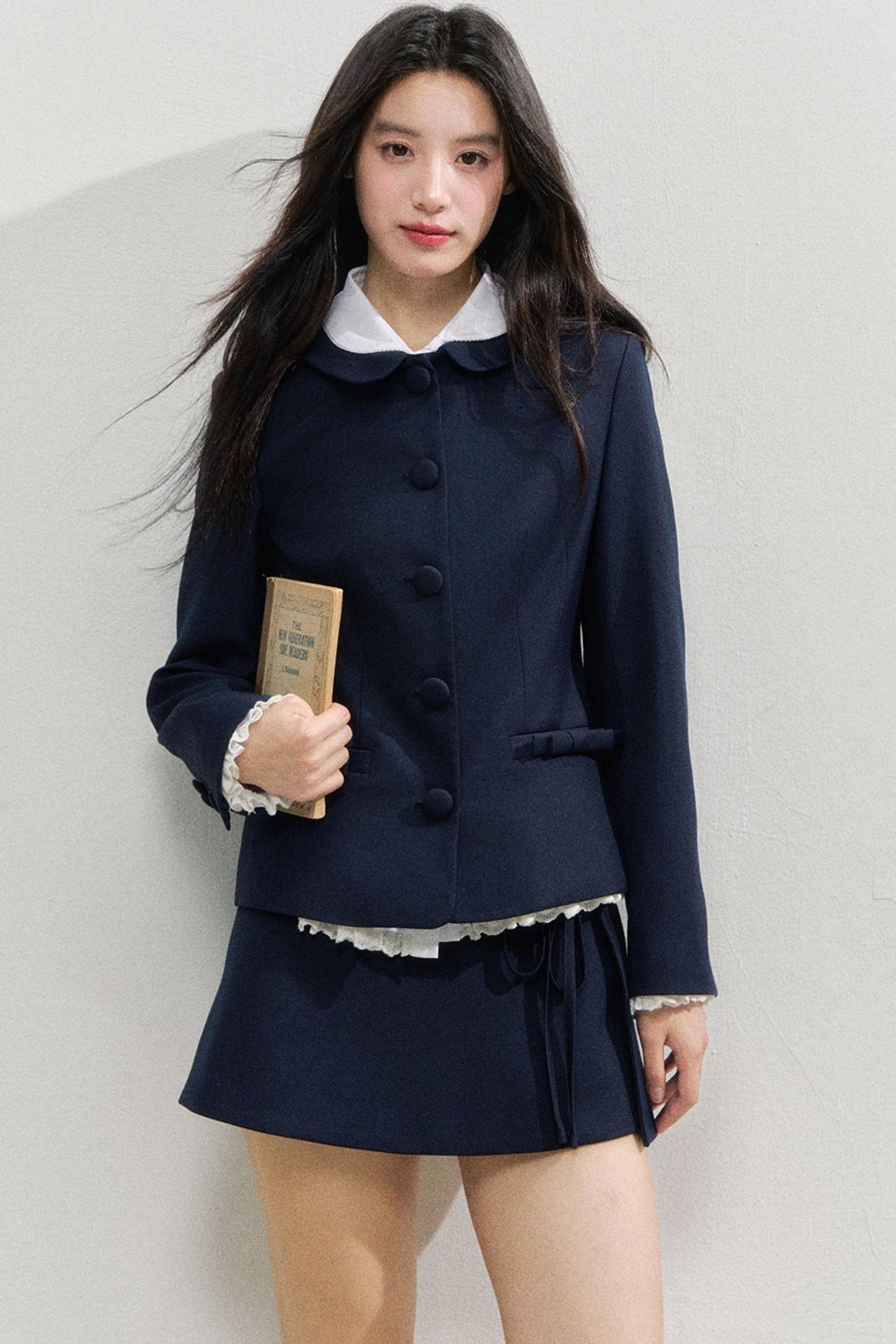 Vintage Doll Collar Suit Set-Up