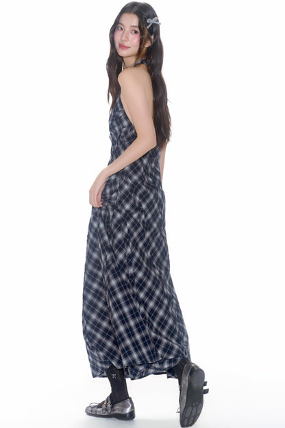 Halterneck Patch Dress