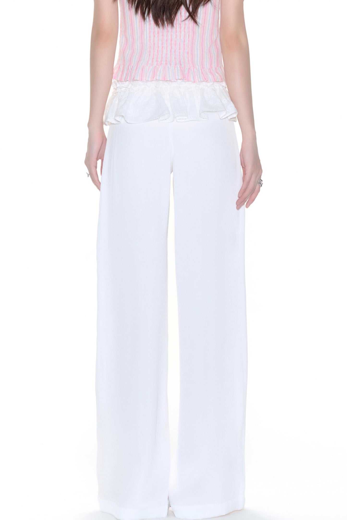 Stitched Straight Leg Pants