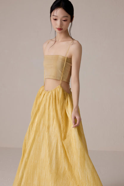 Spring Slim Knit Bustier