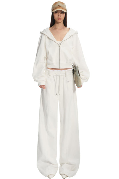 Volcano Wide-Leg Sweatpants