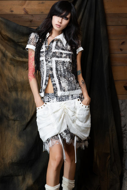 Multi-Wear Floral Bud Skirt