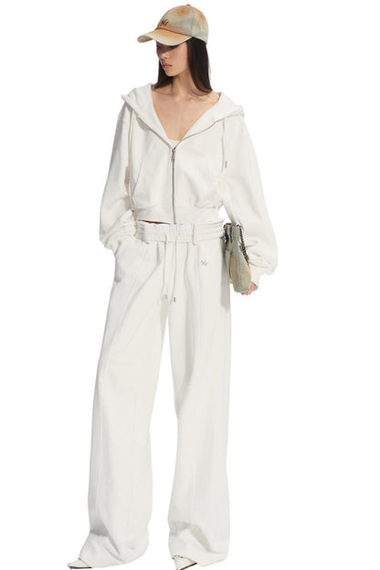 Volcano Wide-Leg Sweatpants