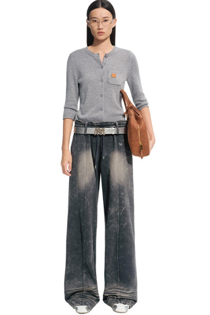 Volcano Wide-Leg Sweatpants