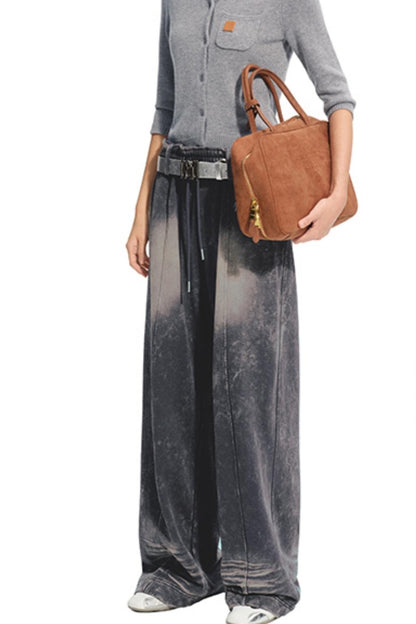 Volcano Wide-Leg Sweatpants