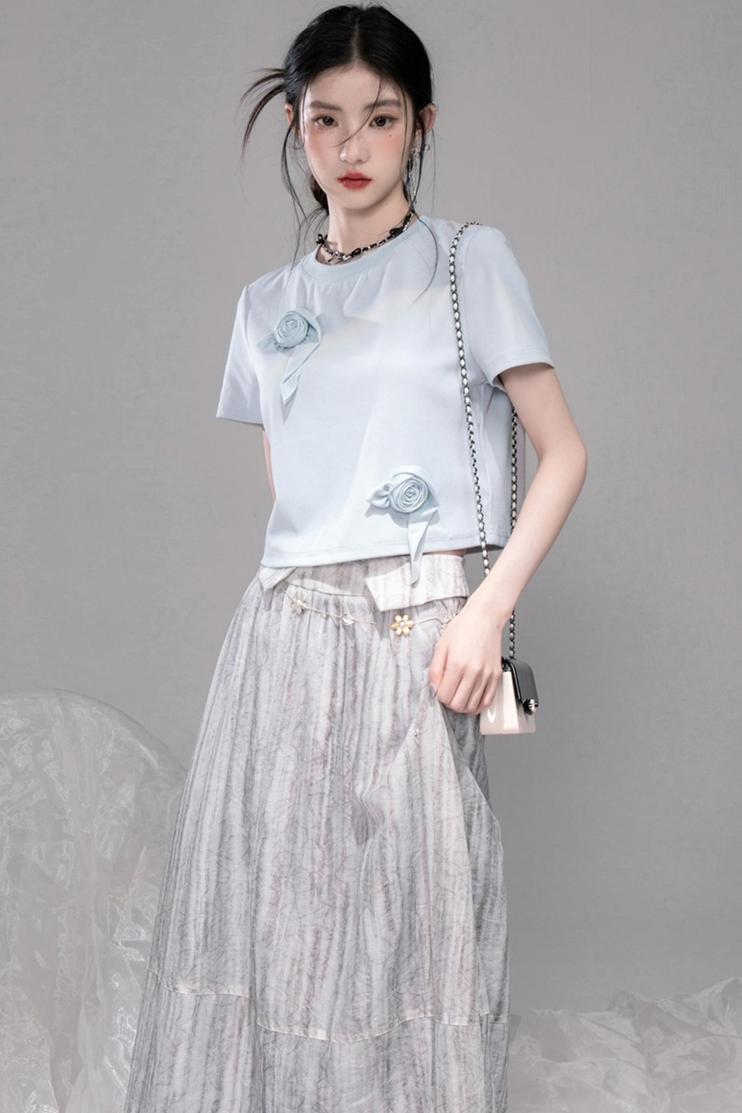 Sophisticated Three-Dimensional T-Shirt