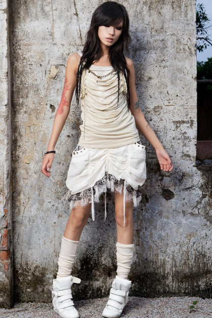 Multi-Wear Floral Bud Skirt