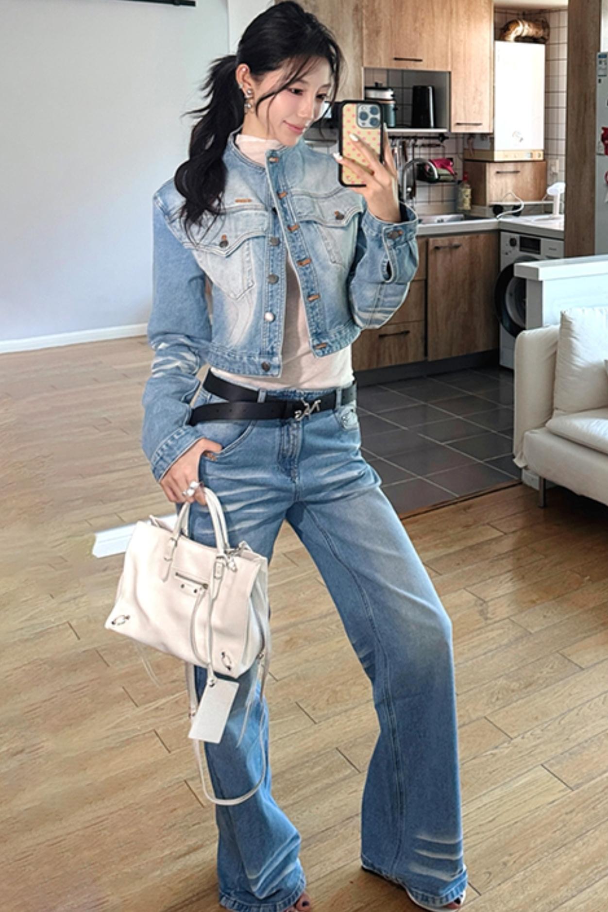 Golden Fit Straight Jeans