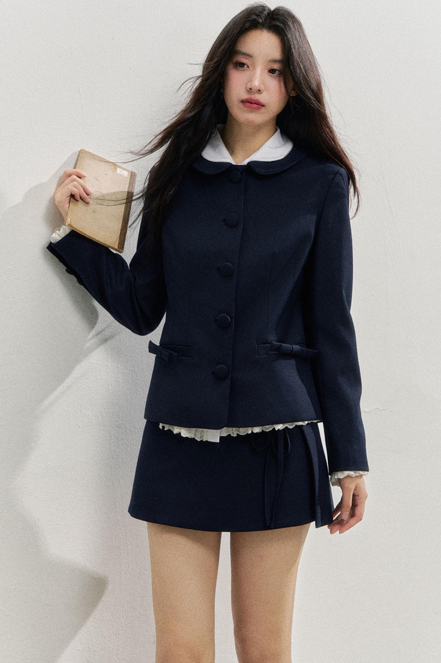 Vintage Doll Collar Suit Set-Up