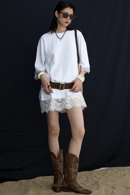 Vintage Distressed Square Buckle Waist Seal