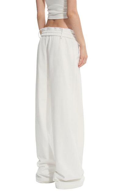 Volcano Wide-Leg Sweatpants