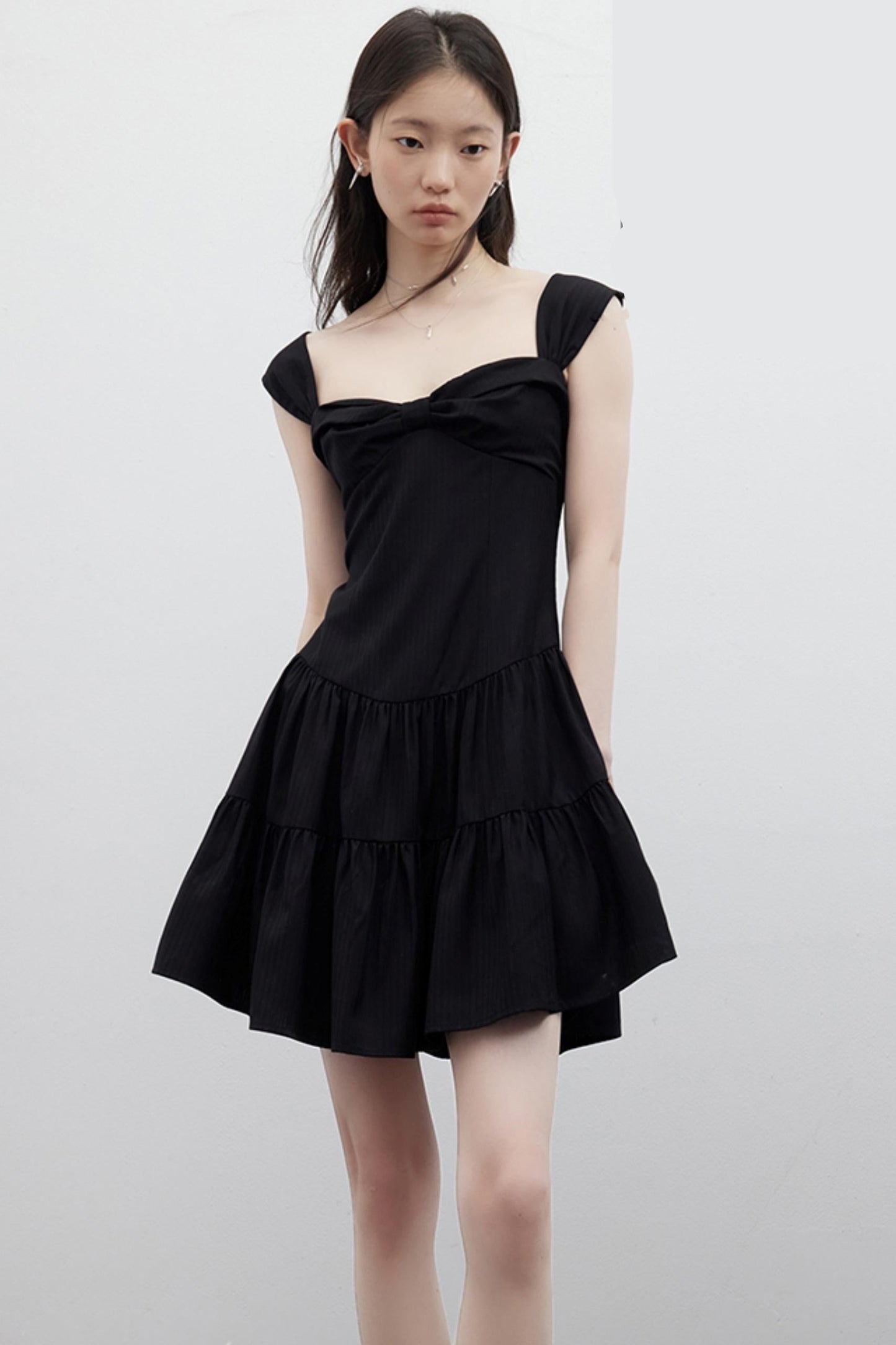 Retro Ballroom Bow Dress
