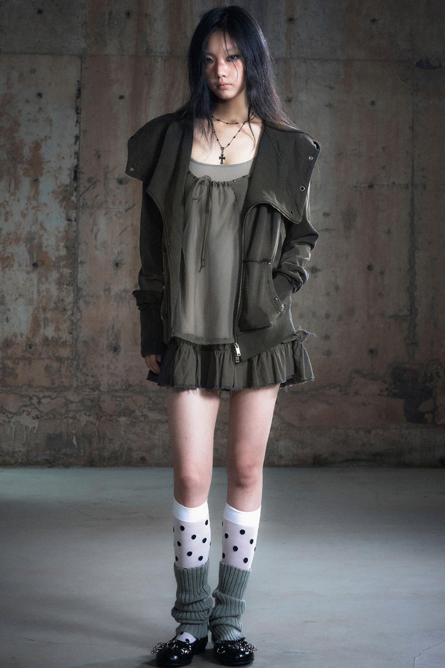 Two-Piece Strap Fall Dress