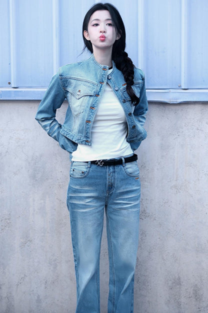 Golden Fit Straight Jeans