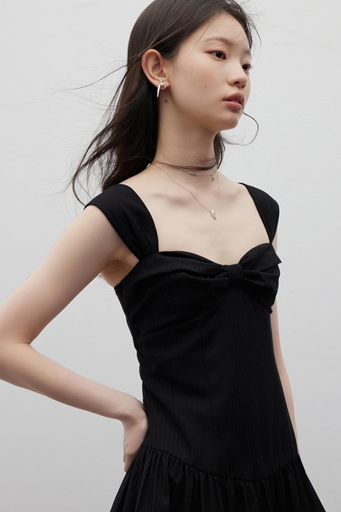 Retro Ballroom Bow Dress