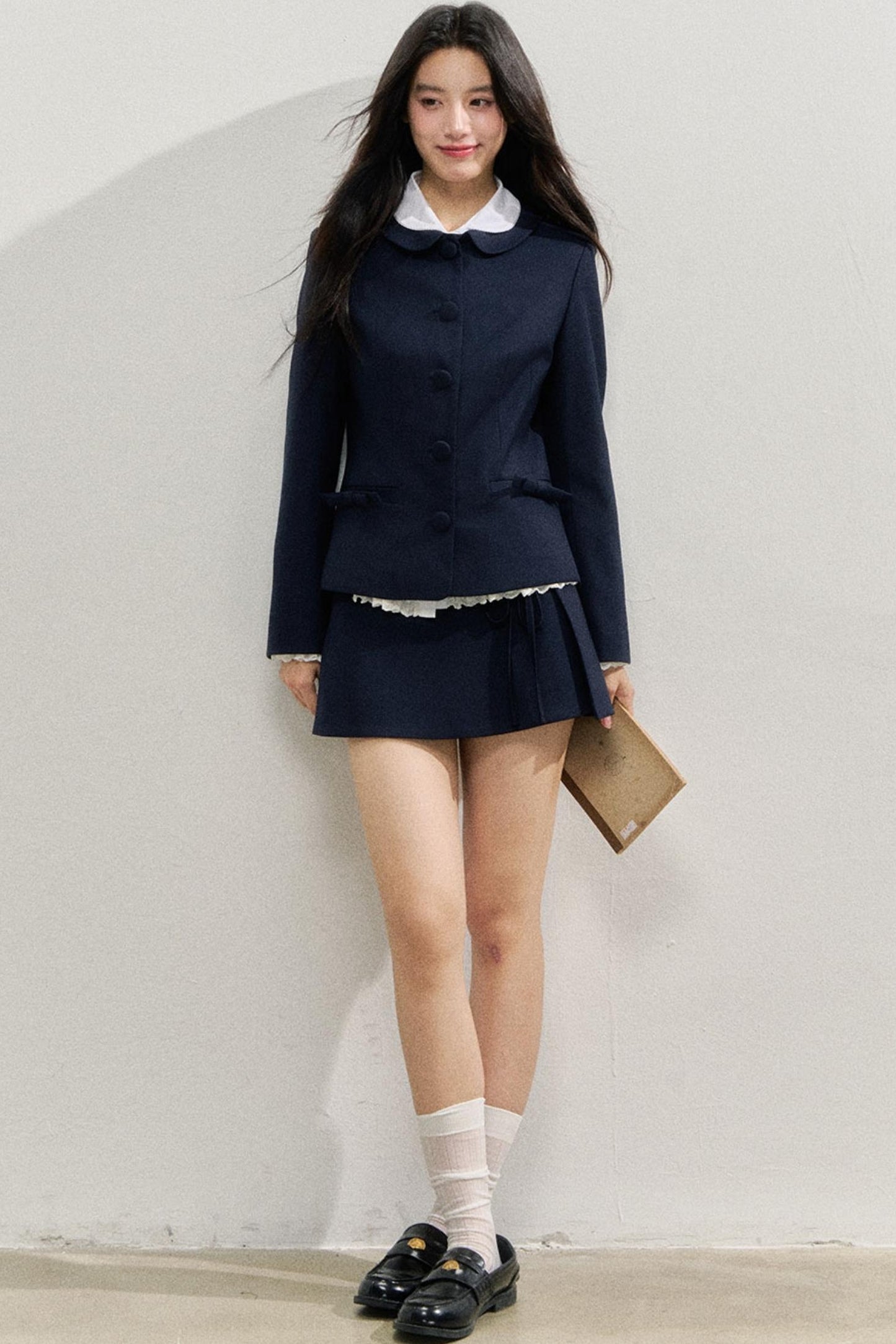 Vintage Doll Collar Suit Set-Up